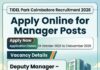TIDEL Park Coimbatore Recruitment 2026 TIDEL-Park-manager-Recruitment.