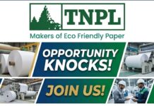 TNPL Recruitment 2026 TNPL-Careers