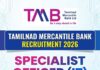 TMB Specialist Officer IT Recruitment 2026