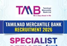 TMB Specialist Officer IT Recruitment 2026