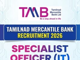 TMB Specialist Officer IT Recruitment 2026