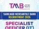 TMB Specialist Officer IT Recruitment 2026