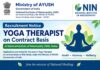 Yoga Therapist Recruitment – Walk-in Yoga-Therapist-Recruitment
